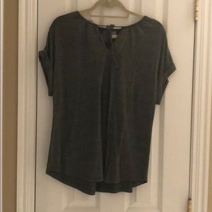 Laura Scott olive green top